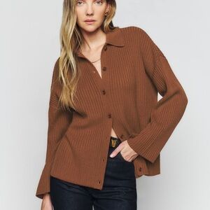 Reformation Fantino Cashmere Cardigan